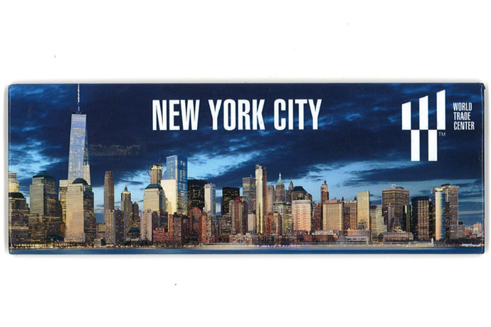 NYC 1 WTC night long magnet
