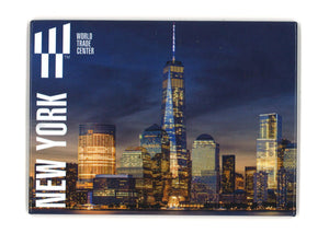 WTC NY night magnet